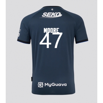 Rangers Mikey Moore #47 Maglia Gara Terza Repliche 2025-26 Maniche Corte